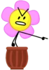 Flower BFDI Blank Meme Template