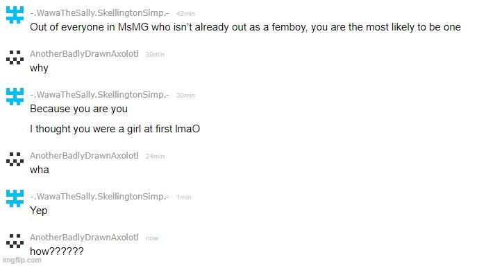 made w/ Imgflip meme maker