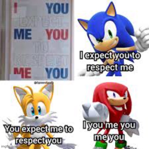 image tagged in sonic the hedgehog,tails the fox,knuckles | made w/ Imgflip meme maker