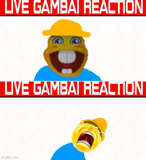 image tagged in live gambai reaction,live gambai reaction sad | made w/ Imgflip meme maker