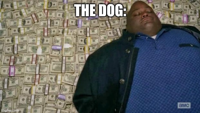 huell money | THE DOG: | image tagged in huell money | made w/ Imgflip meme maker