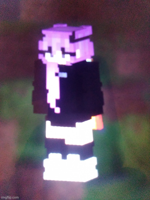 I decided to turn my current mc skin into a oc. Her name is Avery. - Imgflip