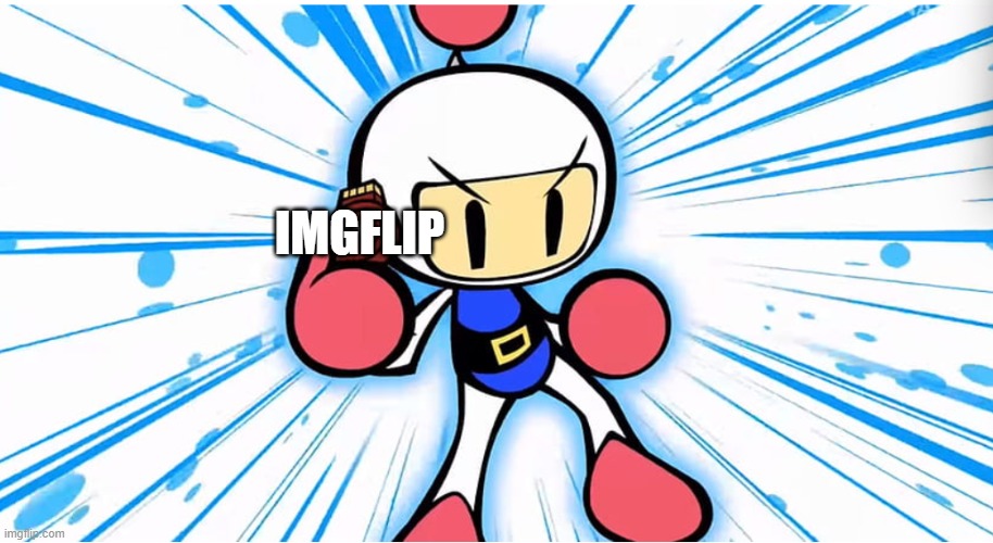 Then I became an Imgflip user! | IMGFLIP | image tagged in white bomber puts on a memory cartridge,true story | made w/ Imgflip meme maker
