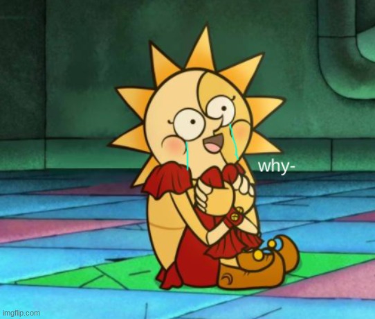why- sundrop face | image tagged in why- sundrop face | made w/ Imgflip meme maker