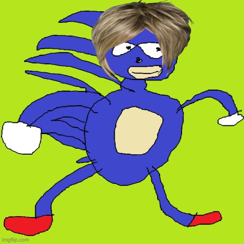 Sanik | image tagged in sanik | made w/ Imgflip meme maker