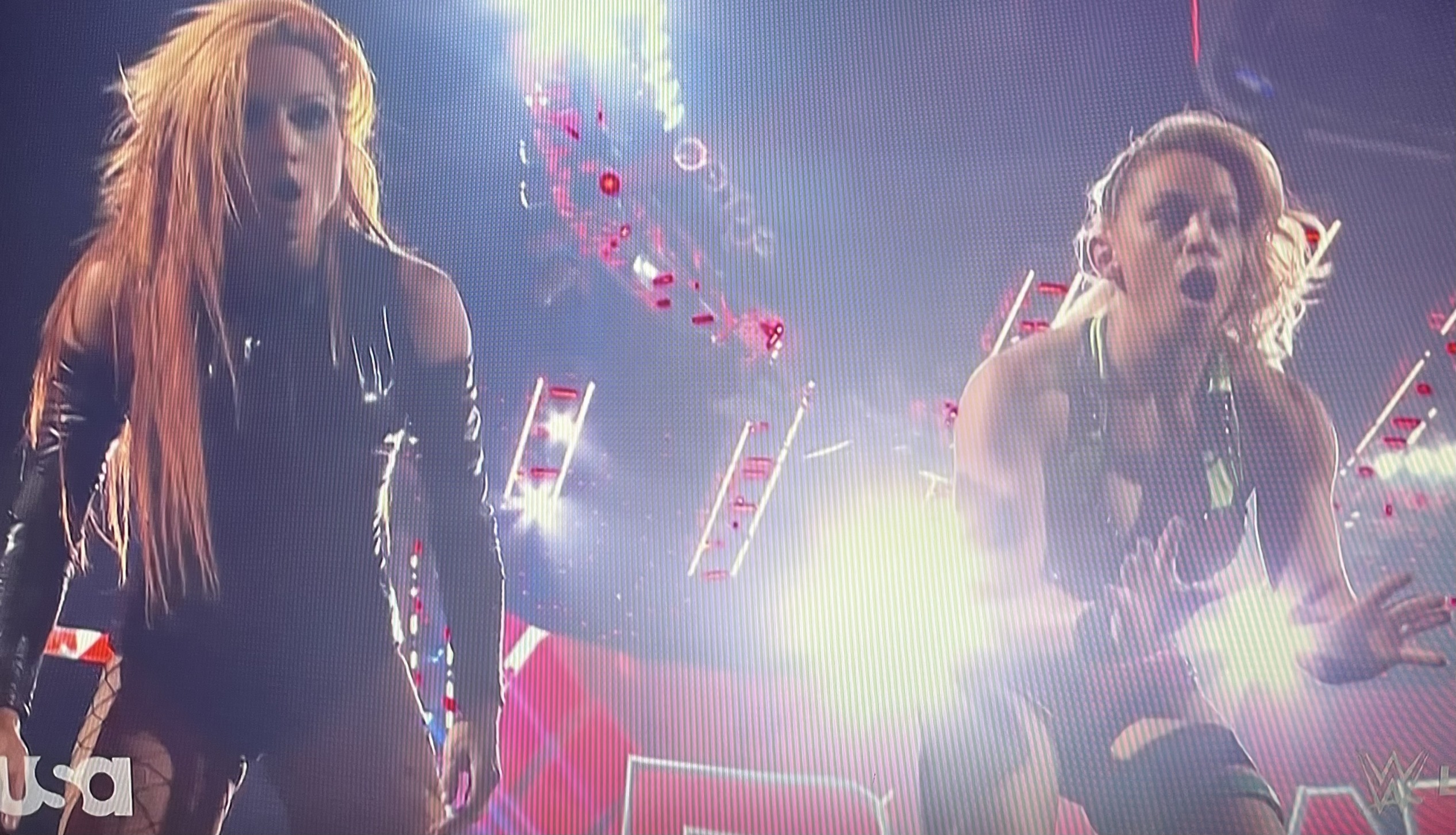 High Quality Becky Lynch and Zoey Stark Blank Meme Template
