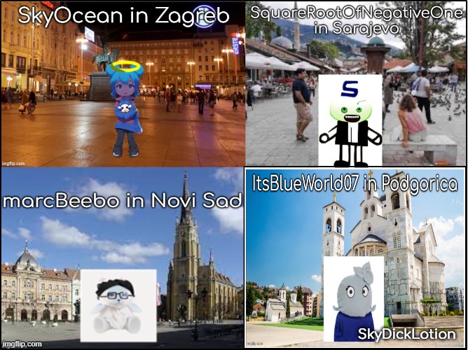 new template | SkyDickLotion | image tagged in ai generated people in places | made w/ Imgflip meme maker