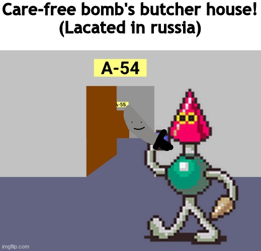 Rooms background | Care-free bomb's butcher house!
(Lacated in russia) | image tagged in rooms background | made w/ Imgflip meme maker