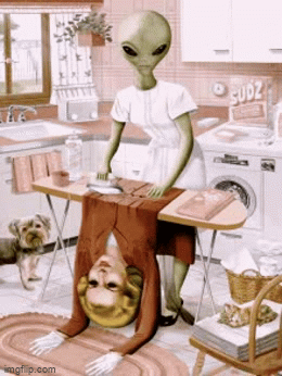 Ironic Alien - Imgflip