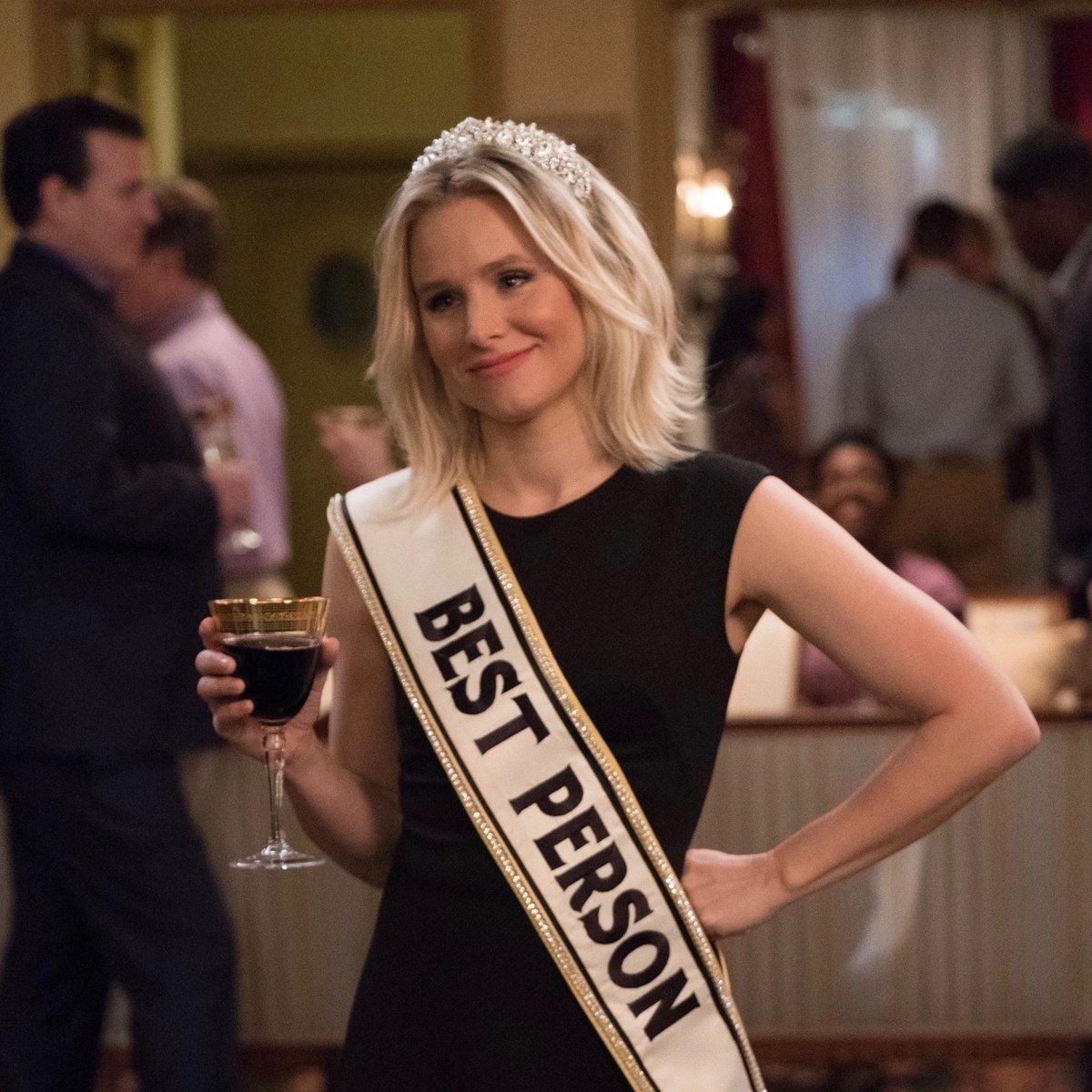 High Quality The Good Place Best Person Blank Meme Template