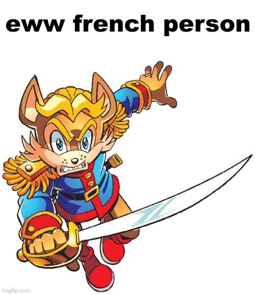 eww french person | made w/ Imgflip meme maker