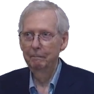 High Quality Mitch McConnell freeze 2.0 Blank Meme Template