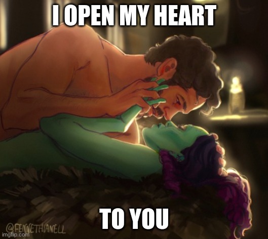 I OPEN MY HEART TO YOU | made w/ Imgflip meme maker
