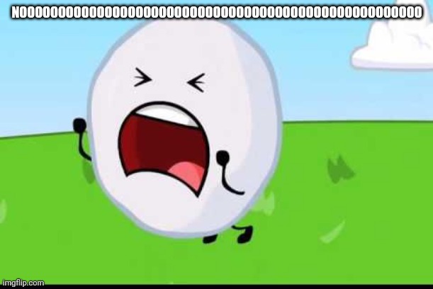 WhR | NOOOOOOOOOOOOOOOOOOOOOOOOOOOOOOOOOOOOOOOOOOOOOOOOOOOO | image tagged in bfdi snowball nooooo | made w/ Imgflip meme maker