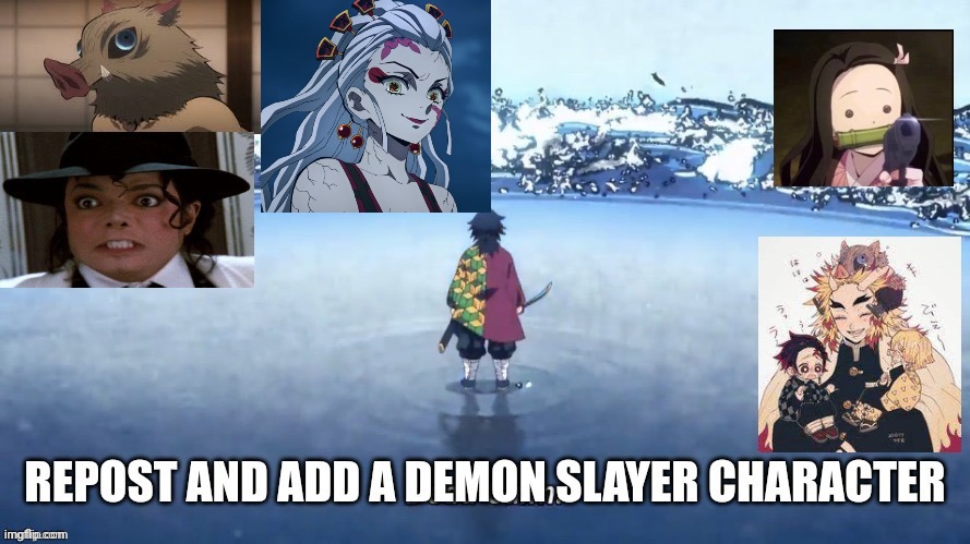 Did it | image tagged in demon slayer,anime | made w/ Imgflip meme maker