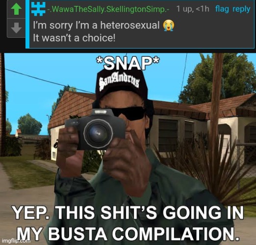 image tagged in ryder spots a busta | made w/ Imgflip meme maker