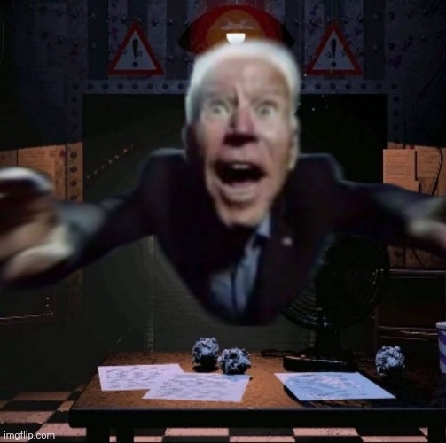 High Quality joe jumpscare Blank Meme Template