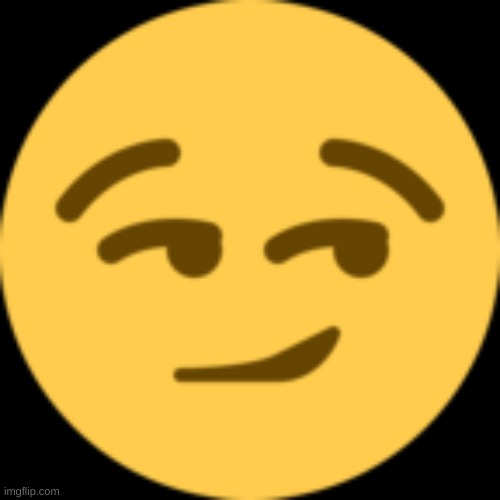 Smirk emoji | image tagged in smirk emoji | made w/ Imgflip meme maker