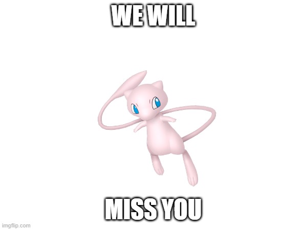 WE WILL MISS YOU | made w/ Imgflip meme maker