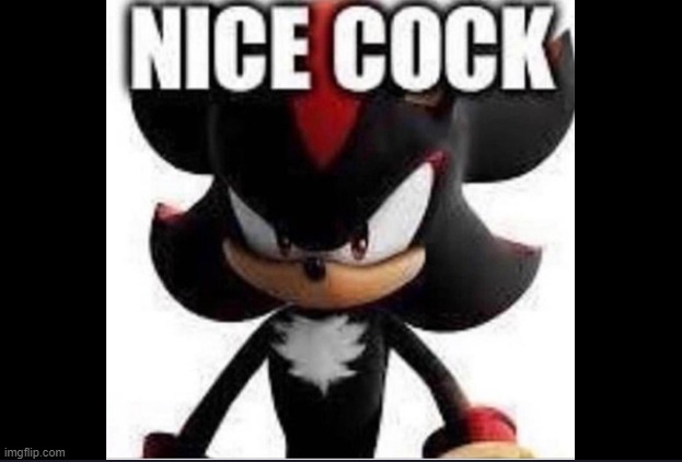 NiCe CoCk sHaDoWwW | image tagged in nice cock shadowww | made w/ Imgflip meme maker