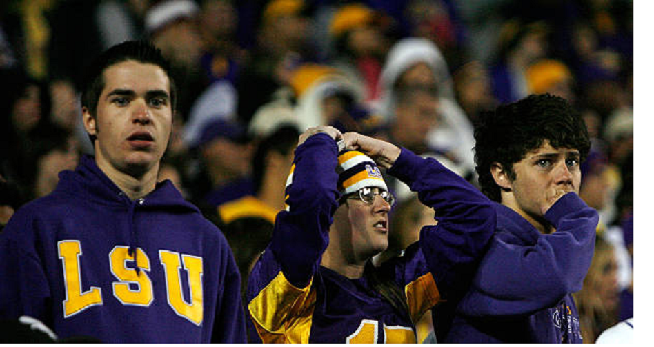 High Quality LSU Fans Blank Meme Template