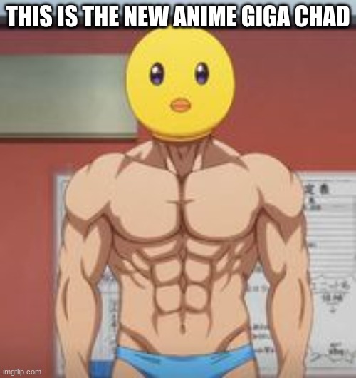 Oshi No Ko Youtuber | THIS IS THE NEW ANIME GIGA CHAD | image tagged in oshi no ko youtuber | made w/ Imgflip meme maker