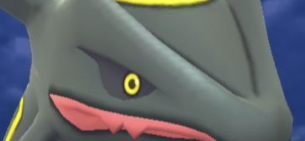High Quality Shiny Rayquaza Close-Up Blank Meme Template