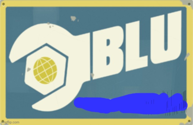 Blu team logo | image tagged in blu team logo | made w/ Imgflip meme maker