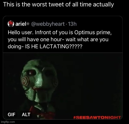 made w/ Imgflip meme maker