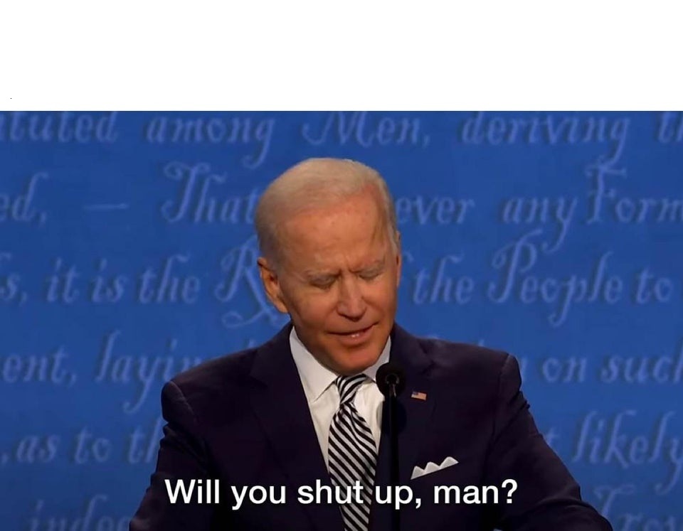 biden Blank Meme Template