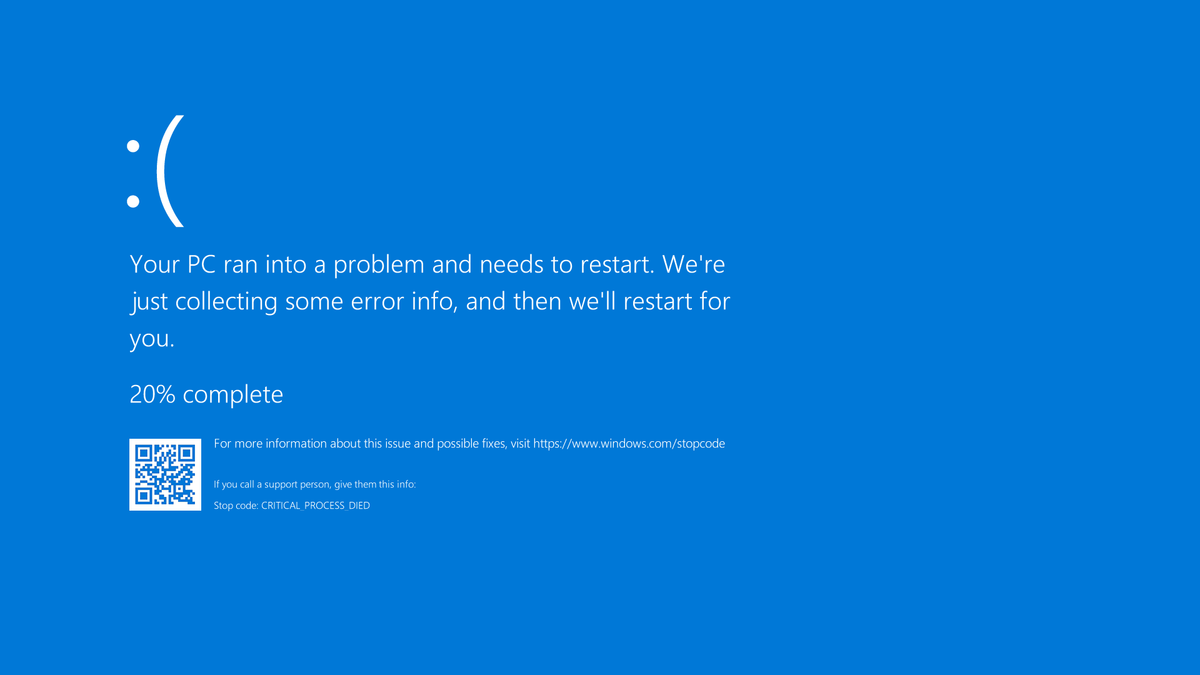 blue screen Blank Meme Template