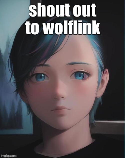 My oc | shout out to wolflink | image tagged in my oc | made w/ Imgflip meme maker