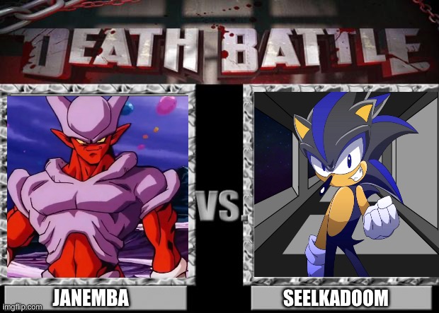 Powerful villains battle! | JANEMBA; SEELKADOOM | image tagged in death battle | made w/ Imgflip meme maker