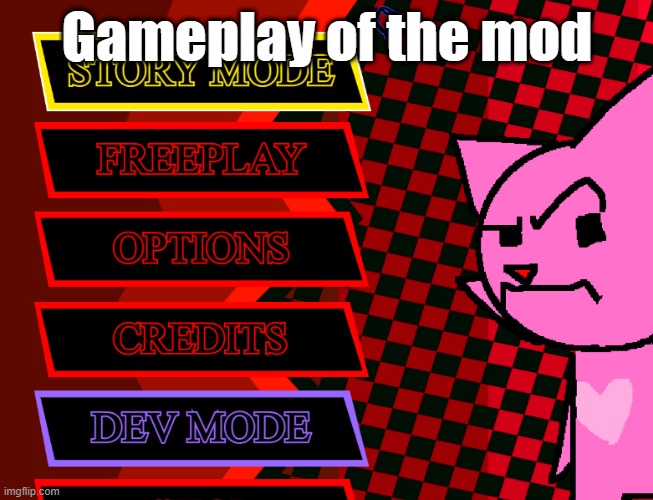 Gameplay of the mod | made w/ Imgflip meme maker