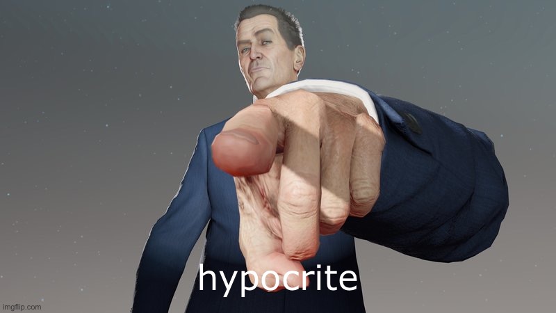 sentient | hypocrite | image tagged in sentient | made w/ Imgflip meme maker