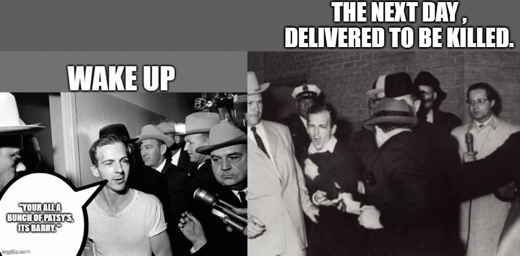 WE all JOES just taking orders from Barry.. | THE NEXT DAY , DELIVERED TO BE KILLED. | image tagged in democrats,nwo,psychopaths and serial killers | made w/ Imgflip meme maker