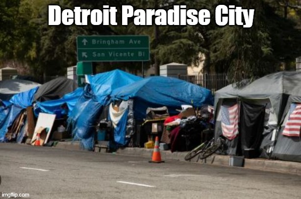 Detroit Paradise City | made w/ Imgflip meme maker