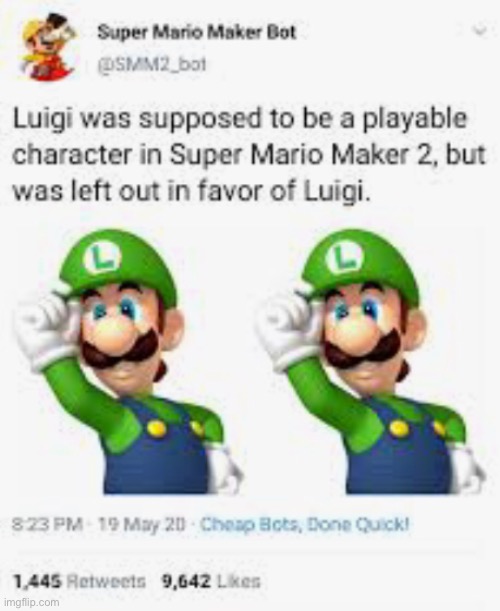 image tagged in luigi | made w/ Imgflip meme maker