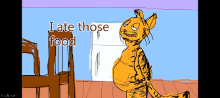 image tagged in garfield | made w/ Imgflip meme maker