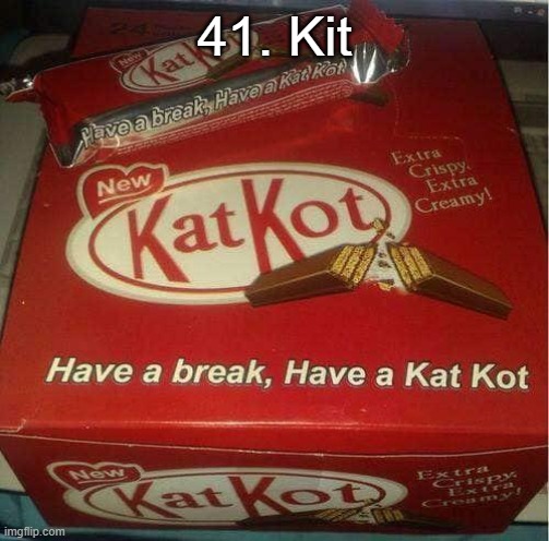 Kat Kot | 41. Kit | image tagged in kat kot | made w/ Imgflip meme maker