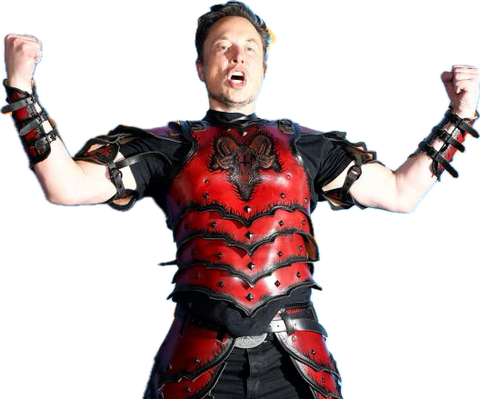 High Quality Gladiator Musk Blank Meme Template