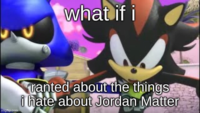 (the channel my siblings like to watch | what if i; ranted about the things i hate about Jordan Matter | image tagged in goofy | made w/ Imgflip meme maker