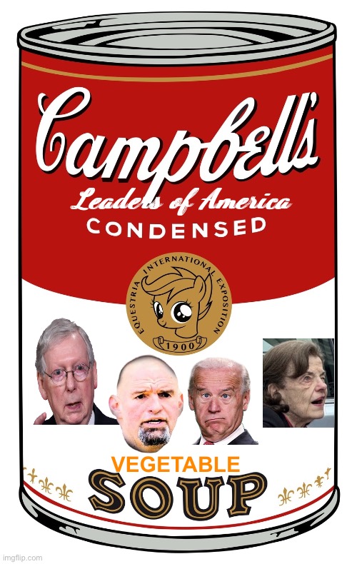 Zombies run the government | Leaders of America; VEGETABLE | image tagged in blank campbell's soup can,politics lol,memes | made w/ Imgflip meme maker