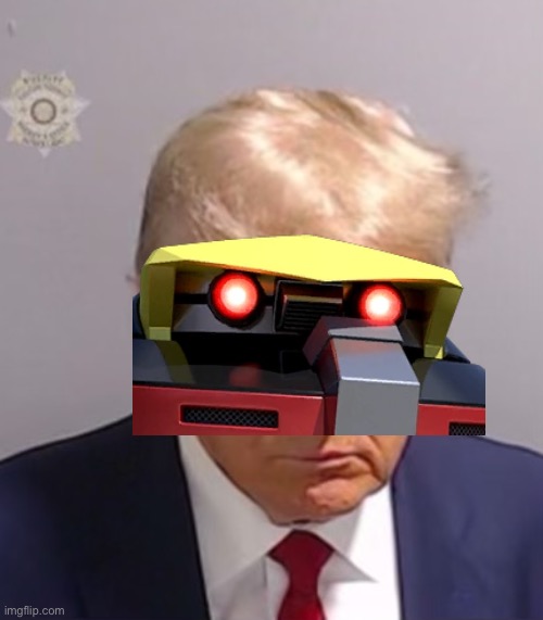 Donald Trump Mugshot | image tagged in donald trump mugshot | made w/ Imgflip meme maker