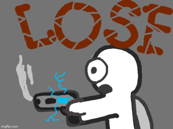 Goober's Bossfight lose screen | made w/ Imgflip meme maker