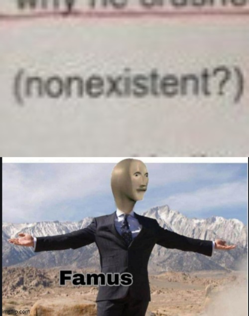 image tagged in stonks famus | made w/ Imgflip meme maker