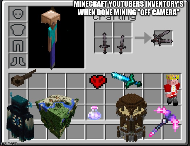 Minecraft Inventory Imgflip 9626