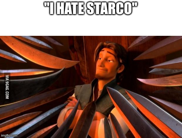 starco is life | "I HATE STARCO" | image tagged in unpopular opinion flynn | made w/ Imgflip meme maker
