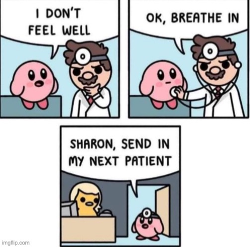 Doctor kirby | image tagged in fresh memes,funny,memes,comics,repost | made w/ Imgflip meme maker