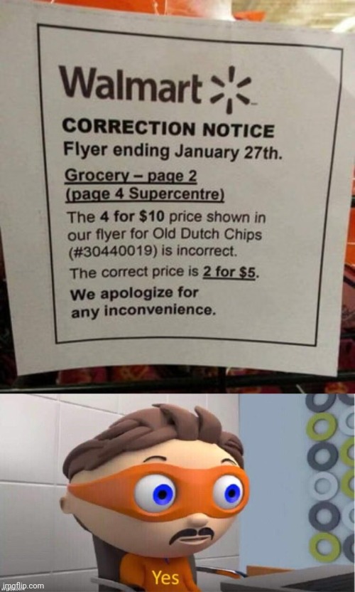 THANKS FOR THE "CORRECTION" | image tagged in walmart,fail,stupid people | made w/ Imgflip meme maker